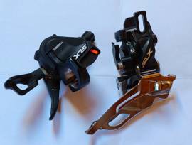 Shimano SLX Direct Mount első váltó szett M671 Mountain Bike Alkatrész, MTB Váltó / Váltószett használt ELADÓ