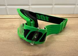 Új 100% Strata 2 neon zöld, átlátszó lencsés DH/FR szemüveg, védőszemüveg 100% Strata 2  Eyewear / Sunglasses DH new / not used For Sale
