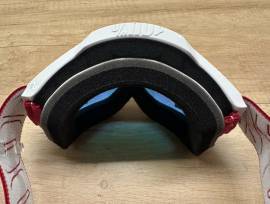 Új 100% Accuri 2 Redline, piros/fehér, piros tükrös lencsés DH/FR szemüveg, védőszemüveg 100% Accuri 2  Eyewear / Sunglasses DH new / not used For Sale