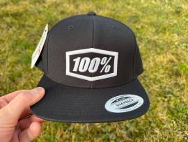 Új 100% Icon fekete sapka, snapback 100% Icon Sisak / Sapka nem használt ELADÓ