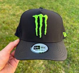Új Monster Energy fekete baseball sapka, cap Monster Energy Sisak / Sapka nem használt ELADÓ