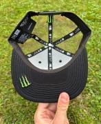Új Monster Energy fekete/camo hálós sapka, snapback Monster Energy Sisak / Sapka nem használt ELADÓ