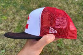 Új Red Bull fekete/fehér, piros hálós sapka, snapback Red Bull Sisak / Sapka nem használt ELADÓ