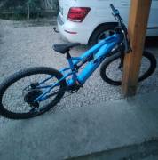 RAYMON Raymond TrailRay 140E 9.0 elektromos fully MTB Elektromos Mountain Bike 29" össztelós / fully Yamaha Shimano Deore használt ELADÓ