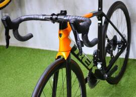 TREK Emonda SL7 Force AXS 2x12 Quarq Pro 37 CF Road bike disc brake used For Sale