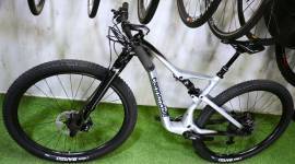 CANNONDALE SCALPEL LEFTY OCHO CARBON 29 Mountain Bike 29" össztelós / fully használt ELADÓ