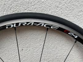 Shimano Dura-Ace C24 karbon kerékszett eladó Shimano Dura-Ace C24 karbon  Road Bike & Gravel Bike & Triathlon Bike Component, Road Bike Wheels / Tyres 700c (622) used For Sale