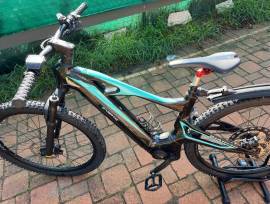 BIANCHI E-Vertic Electric Mountain Bike front suspension Bosch Shimano Deore used For Sale