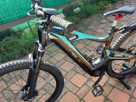 BIANCHI E-Vertic Electric Mountain Bike front suspension Bosch Shimano Deore used For Sale