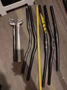 Kormányok MTB, Trekking, Városi kormány Mountain Bike Components, MTB Handlebars / Stems / Grips used For Sale