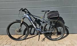 CUBE Reaction hibrid performance Electric Mountain Bike 29" front suspension Bosch Shimano Alivio used For Sale