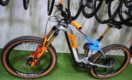 CUBE STEREO 160 ACTIONTEAM HPC CARBON Electric Mountain Bike dual suspension Bosch used For Sale