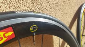 Mavic Cozmic SSC karbon kerékszett Mavic Cozmic Országúti / Gravel / Triatlon Alkatrész, Országúti  Kerék / Felni / Gumi használt ELADÓ