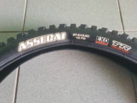 Eladó Maxxis Assegai 27,5 × 2.60 kerékpár külső gumi Maxxis Mountain Bike Alkatrész, MTB Kerék / Felni / Gumi 27.5" (650b) belsős nem használt ELADÓ