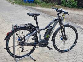 HAIBIKE Újszerű Haibike XDuro trekking városi ebike Bosch  Electric Trekking/cross 25 km/h Bosch 401-500 Wh used For Sale