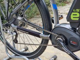 HAIBIKE Újszerű Haibike XDuro trekking városi ebike Bosch  Electric Trekking/cross 25 km/h Bosch 401-500 Wh used For Sale