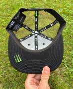 Új Monster Energy fekete/camo hálós sapka, snapback, cap Monster Energy Helmets / Headwear new / not used For Sale