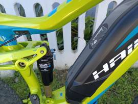 HAIBIKE Sduro ALLMNT  Electric Mountain Bike 27.5" (650b) dual suspension Yamaha Shimano SLX used For Sale