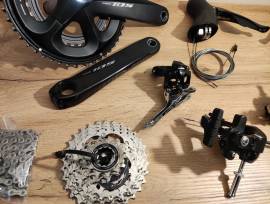 Kiváló állapotú Shimano 105 mechanikus szett 2×11 FC-R7000 Road Bike & Gravel Bike & Triathlon Bike Component, Road Bike Brakes & Brake Parts mechanical used For Sale