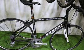 SCAPIN FULL CARBON FITNESS Egyenes kormányos 105 2x10 Road bike calliper brake used For Sale