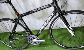 SCAPIN FULL CARBON FITNESS Egyenes kormányos 105 2x10 Road bike calliper brake used For Sale