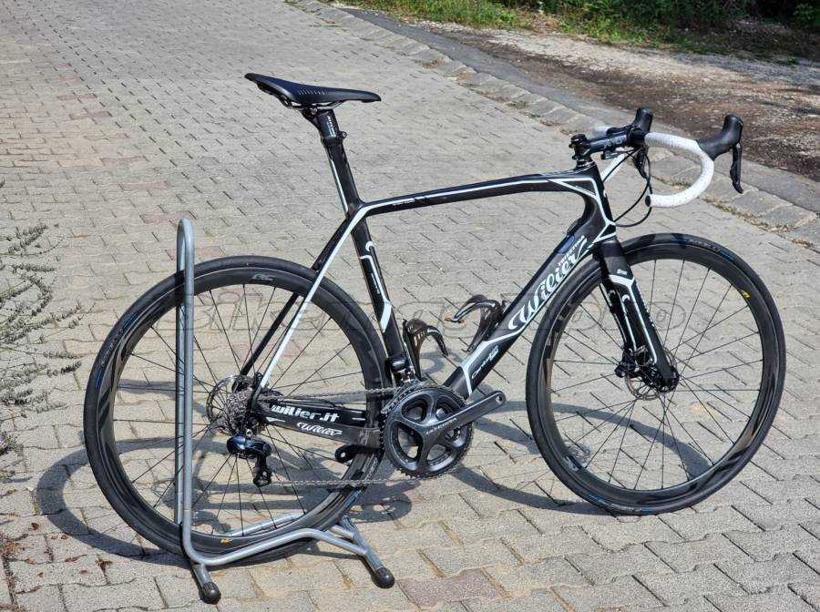 WILIER csúcs Wilier 2*11 Di2 Ultegra Hydro karbon kerék Road bike Shimano Ultegra Di2 disc brake used For Sale