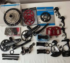 Hajtókarok, sor, AXS, MRP alkatrészek ÚJ Mountain Bike Components, MTB Drivetrain new / not used For Sale