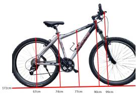 FOCUS Whistler Mountain Bike 26" elöl teleszkópos Shimano Deore használt ELADÓ