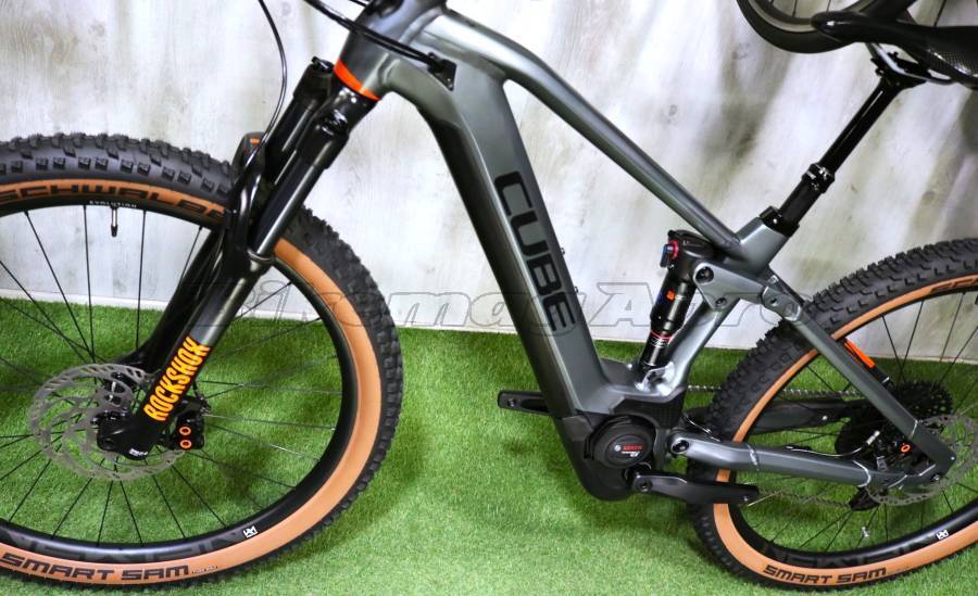 CUBE STEREO TM 120 BOSCH CX 85Nm M/29 Electric Mountain Bike 29" dual suspension Bosch used For Sale