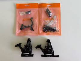 Zoom DB700 mechanikus tárcsafék Flatmount PM és IS adapterekkel Zoom DB700 Road Bike & Gravel Bike & Triathlon Bike Component, Road Bike Brakes & Brake Parts mechanical _Other new / not used For Sale