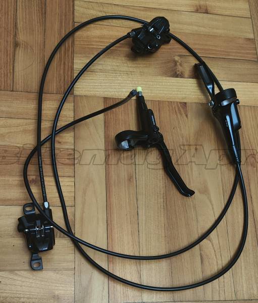 Új Shimano BL&BR-MT200 hidraulikus tárcsafék szett első+hátsó Shimano BL&BR-MT200 hidraulikus tárcsafék szet Mountain Bike Components, MTB Brakes & Brake Parts new / not used For Sale