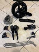 Shimano 105 R7100 szett  Shimano 105 R7100 (2x12s)  Road Bike & Gravel Bike & Triathlon Bike Component, Road Bike Drivetrain used For Sale