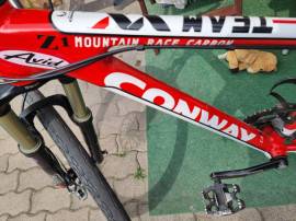 _EGYÉB Conway Carbon 26 MTB Mountain Bike 26" elöl teleszkópos Shimano Deore XT használt ELADÓ