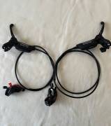 Sram Guide T 4 dug  komplett fékszett Mountain Bike Components, MTB Brakes & Brake Parts used For Sale