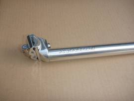 Új nyeregcső alu d25,0 ezüst, egycsavaros eladó Promax Road Bike & Gravel Bike & Triathlon Bike Component, Road Bike Saddles & Seat Posts used For Sale