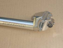 Új nyeregcső alu d25,0 ezüst, egycsavaros eladó Promax Road Bike & Gravel Bike & Triathlon Bike Component, Road Bike Saddles & Seat Posts used For Sale