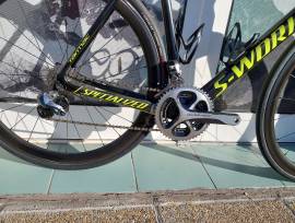 SPECIALIZED S-Works Tarmac Carbon Dura-Ace Di2 (58 )  Országúti Shimano Dura Ace Di2 patkófék használt ELADÓ