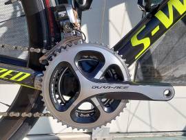 SPECIALIZED S-Works Tarmac Carbon Dura-Ace Di2 (58 )  Országúti Shimano Dura Ace Di2 patkófék használt ELADÓ