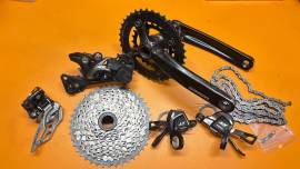 Használt 2x11-es Shimano/Sram váltás hajtással együtt eladó XT/X9 Mountain Bike Alkatrész, MTB Váltó / Váltószett használt ELADÓ