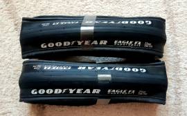 Goodyear Eagle F1 SuperSport országúti külsők. Ár/pár! Használt, új állapot! . Road Bike & Gravel Bike & Triathlon Bike Component, Road Bike Wheels / Tyres used For Sale