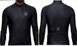 Új Campagnolo Titanio Thermal Jersey kerékpáros felső, (mez) MÉLYEN ÁRON ALUL! 100% EREDETI! Fekete, .  Kerékpáros Ruházat XL-XXL nem használt férfi/unisex ELADÓ