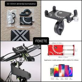 Új mobiltelefon tartó kerékpár kormányra, alu. . Trailers new / not used For Sale