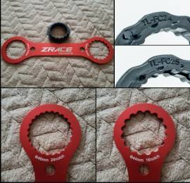 Új kerékpár középcsapágy szerszám, 4 az egyben. Sram DUB, Shimano BSA, FC-24, FC-25. .  Bike Locks / Tools / Pumps new / not used For Sale