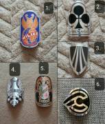 Új kerékpár váz embléma. Ár/db! Öntapadós, alumínium.  _EGYÉB .  Országúti / Gravel / Triatlon Alkatrész, Országúti / Gravel / Váz /Vázszett / Villa nem használt ELADÓ