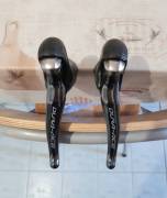Shimano Dura-Ace ST-9001 Dual Control fékváltókar szett. Használt, új állapotú! 2x11 sebességes.  .  Országúti / Gravel / Triatlon Alkatrész, Országúti Fék / Fékváltókar mechanikus használt ELADÓ