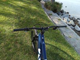 HUSQUARNA Mountain Cross MC2 Electric Mountain Bike 29" front 27.5" back (Mullet) dual suspension Shimano SRAM SX used For Sale