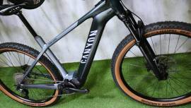 CANYON GRAND CANYON :ON EP8 85Nm 630Wh Elektromos Mountain Bike 29" elöl teleszkópos Shimano használt ELADÓ