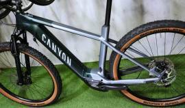 CANYON GRAND CANYON :ON EP8 85Nm 630Wh Elektromos Mountain Bike 29" elöl teleszkópos Shimano használt ELADÓ