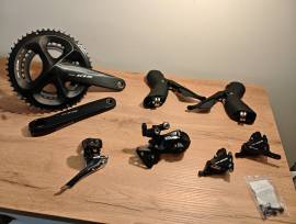 Újszerű Shimano 105 szett 2×11 Shimano 105 Road Bike & Gravel Bike & Triathlon Bike Component, Road Bike Brakes & Brake Parts mechanical used For Sale