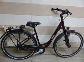 CUBE 8 seb.agyváltós,agydinamós trekking,újszerű,46cm Trekking/cross v-fék használt ELADÓ